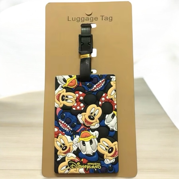 Mickey & Minnie Luggage Tag - Picture 1 of 1